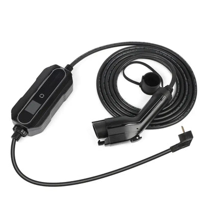 Câble de recharge voiture électrique Type 1/2 – 5 ou 10 m 16 A IP66 - Chargeur voiture électrique portable