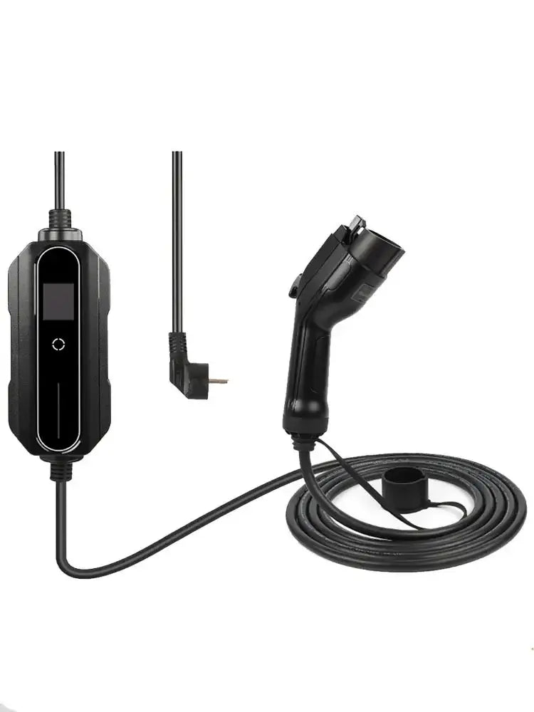 Câble de recharge voiture électrique Type 1/2 – 5 ou 10 m 16 A IP66 - Chargeur voiture électrique portable
