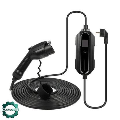 Câble de recharge voiture électrique Type 1/2 – 5 ou 10 m 16 A IP66 - Chargeur voiture électrique portable