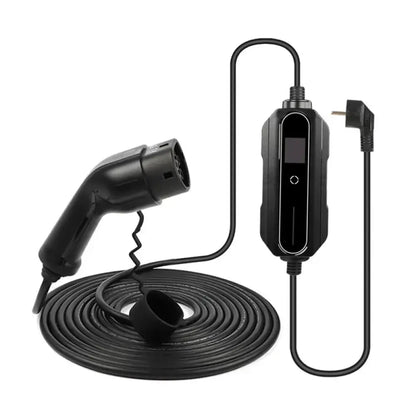 Câble de recharge voiture électrique Type 1/2 – 5 ou 10 m 16 A IP66 - Chargeur voiture électrique portable