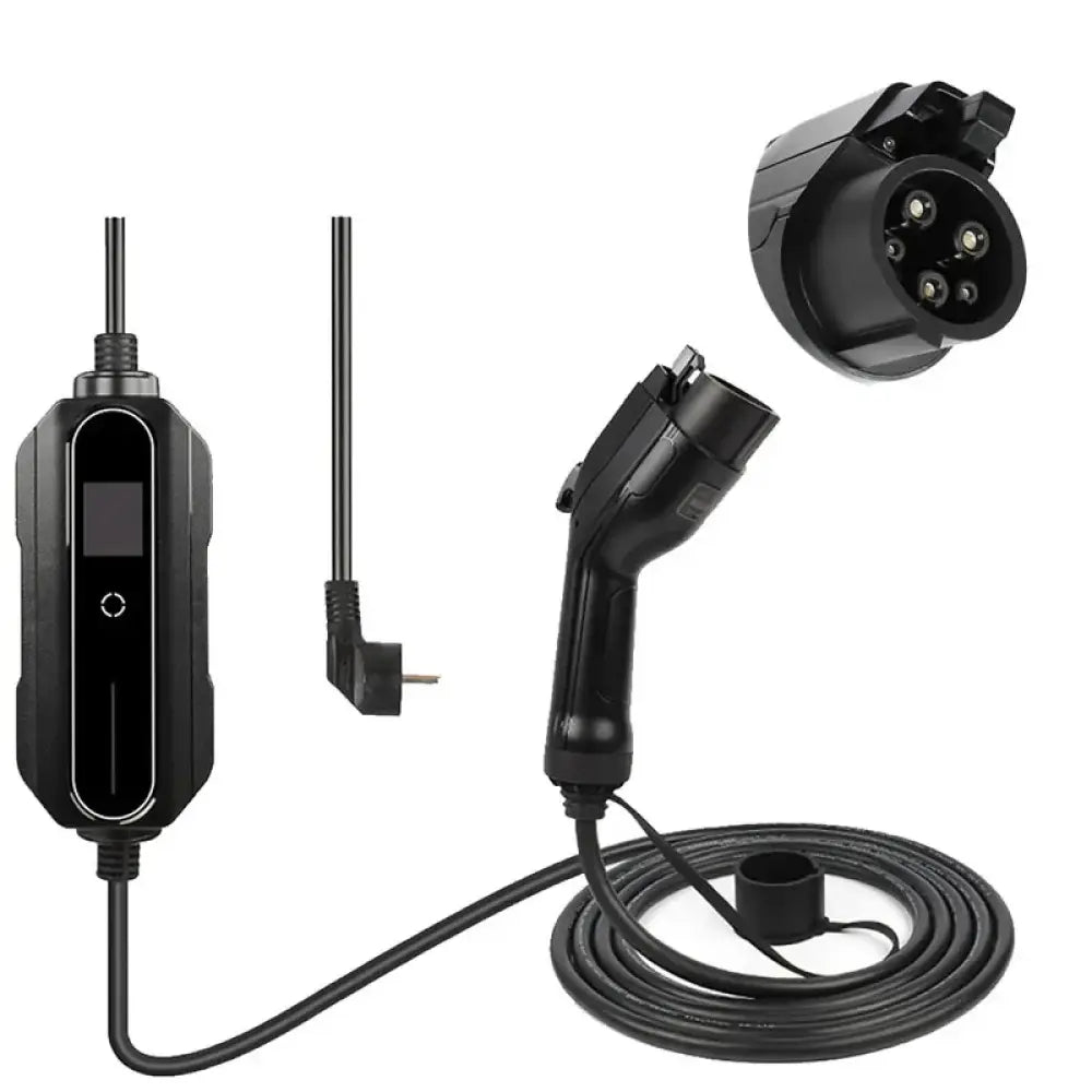 Câble de recharge voiture électrique Type 1/2 – 5 ou 10 m 16 A IP66 - Type 1 – 5 m / Pologne - Chargeur voiture