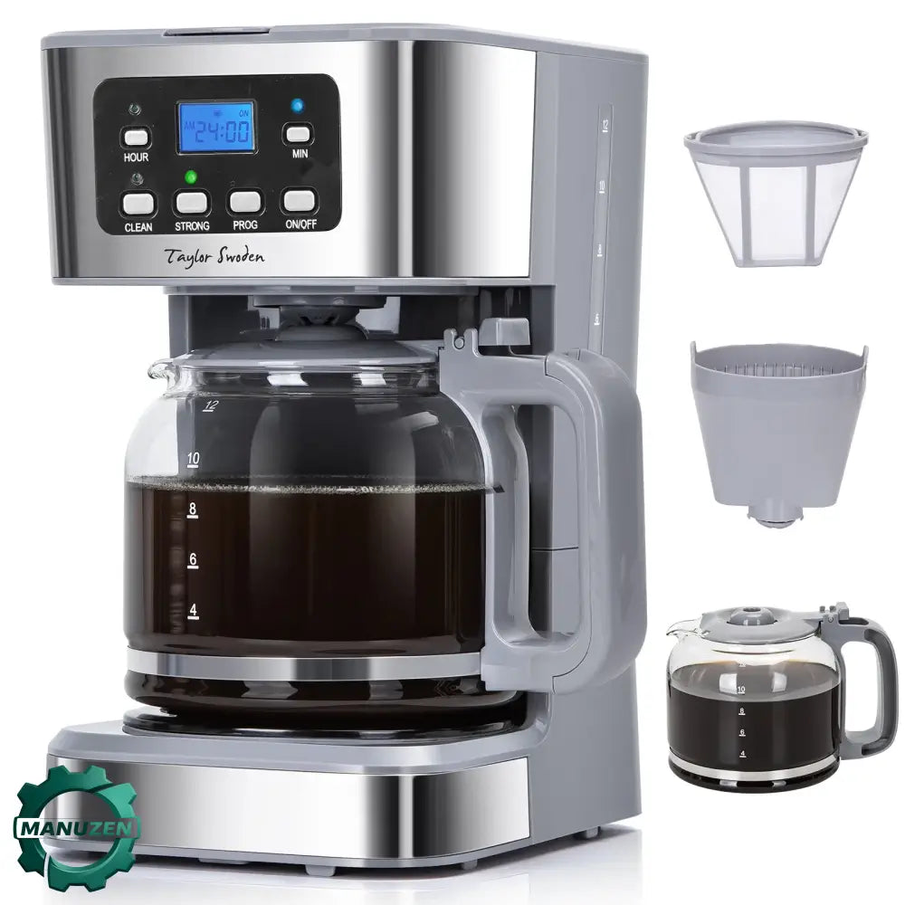 Cafetière filtre programmable 1,5 L – 12 tasses 950 W - France - cafetière filtre programmable 12 tasses