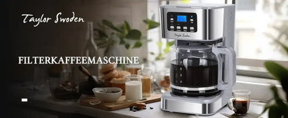 Cafetière filtre programmable 1,5 L – 12 tasses 950 W - France - cafetière filtre programmable 12 tasses