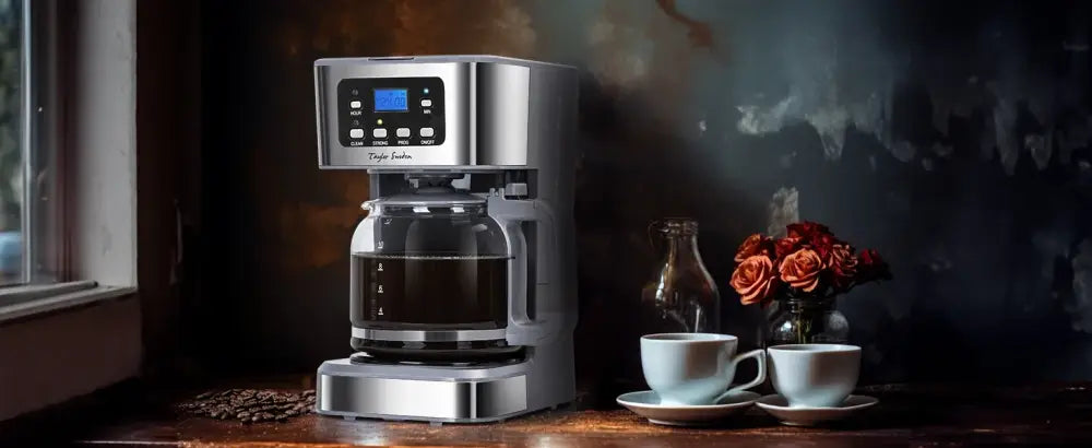 Cafetière filtre programmable 1,5 L – 12 tasses 950 W - France - cafetière filtre programmable 12 tasses