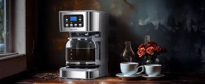 Cafetière filtre programmable 1,5 L – 12 tasses 950 W - France - cafetière filtre programmable 12 tasses