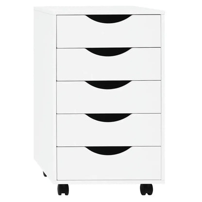 Caisson de bureau à roulettes blanc – 5 ou 7 tiroirs - caisson bureau roulettes blanc