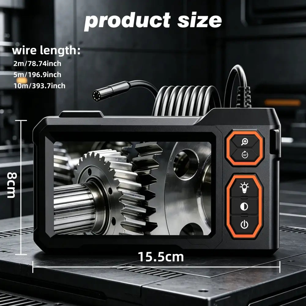 Caméra endoscopique 1080p – écran 4,3″ et câble 2–10 m - caméra endoscopique écran 4 3 pouces