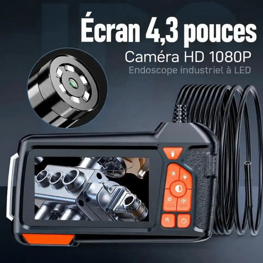 Caméra endoscopique 1080p, sonde 5,5 ou 8 mm – texte en français