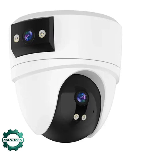 Caméra extérieure Wi-Fi PTZ 8 MP – double objectif IP66 - 8 MP annoncés – double objectif / Prise européenne / France