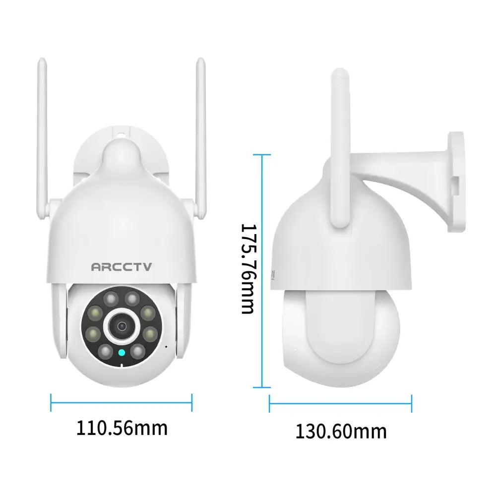 Caméra Wi-Fi extérieure 3 MP – suivi et vision nocturne - France - caméra WiFi extérieure 3 MP