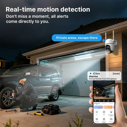 Caméras surveillance Wi-Fi extérieures 2 MP – lot de 2 - caméra surveillance WiFi extérieure lot 2