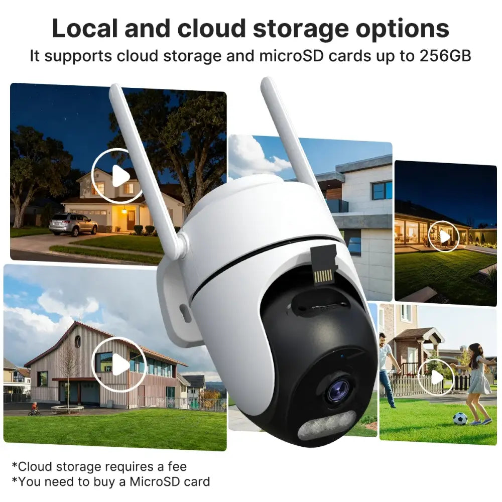 Caméras surveillance Wi-Fi extérieures 2 MP – lot de 2 - caméra surveillance WiFi extérieure lot 2