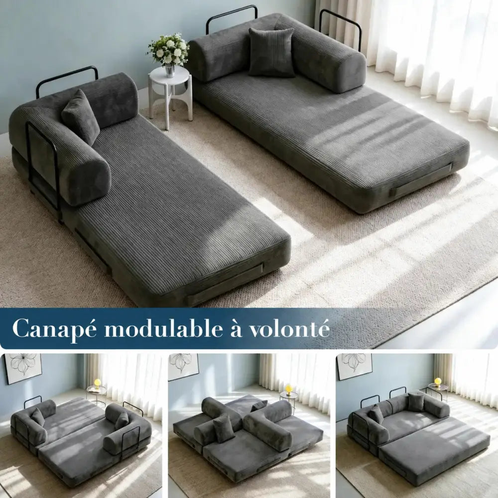 Canapé modulable – texte en français