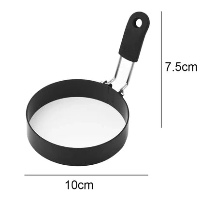 Cercle à œuf inox antiadhésif — diamètre 9 ou 10 cm 10 cm
