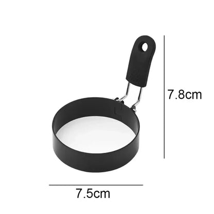 Cercle à œuf inox antiadhésif — diamètre 9 ou 10 cm