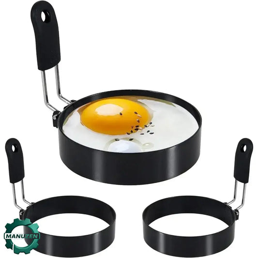Cercle à œuf inox antiadhésif — diamètre 9 ou 10 cm