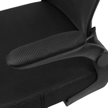 Chaise de bureau en maille – accoudoirs rabattables - France - Chaise de bureau accoudoirs rabattables