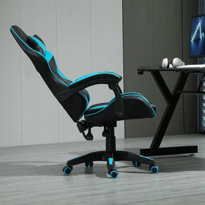 Chaise gaming pivotante MCC en simili cuir inclinable