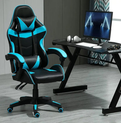 Chaise gaming pivotante MCC en simili cuir inclinable