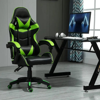 Chaise gaming pivotante MCC en simili cuir inclinable