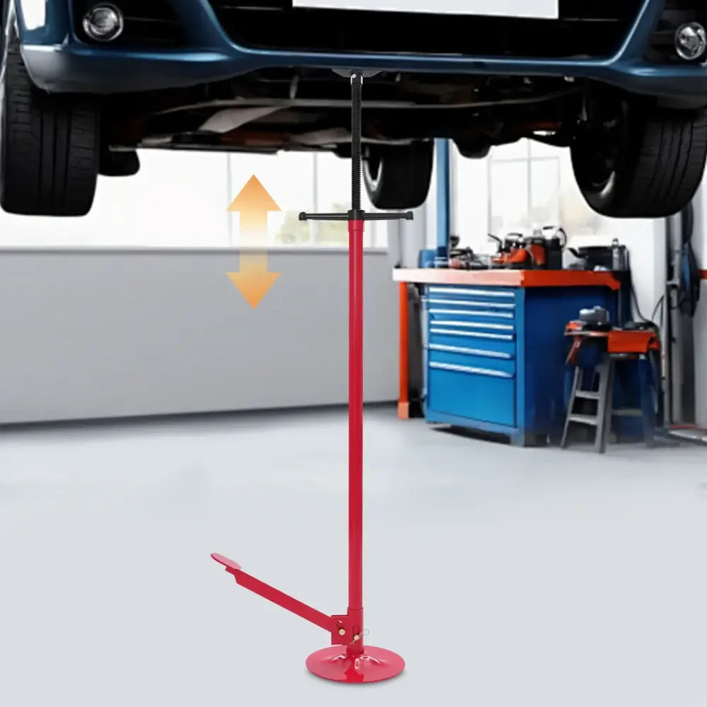 Chandelle haute sous pont – hauteur réglable 133,5–200 cm - Rouge / France - Chandelle haute sous pont réglable