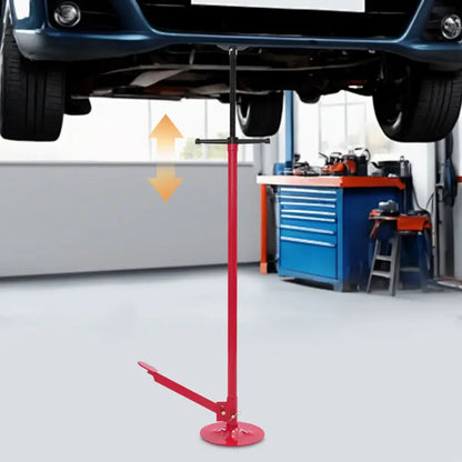 Chandelle haute sous pont – hauteur réglable 133,5–200 cm - Rouge / France - Chandelle haute sous pont réglable