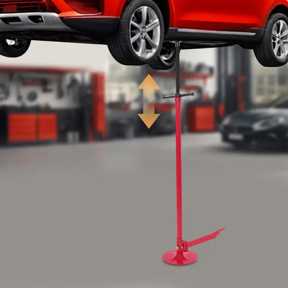 Chandelle haute sous pont – hauteur réglable 133,5–200 cm - Rouge / France - Chandelle haute sous pont réglable