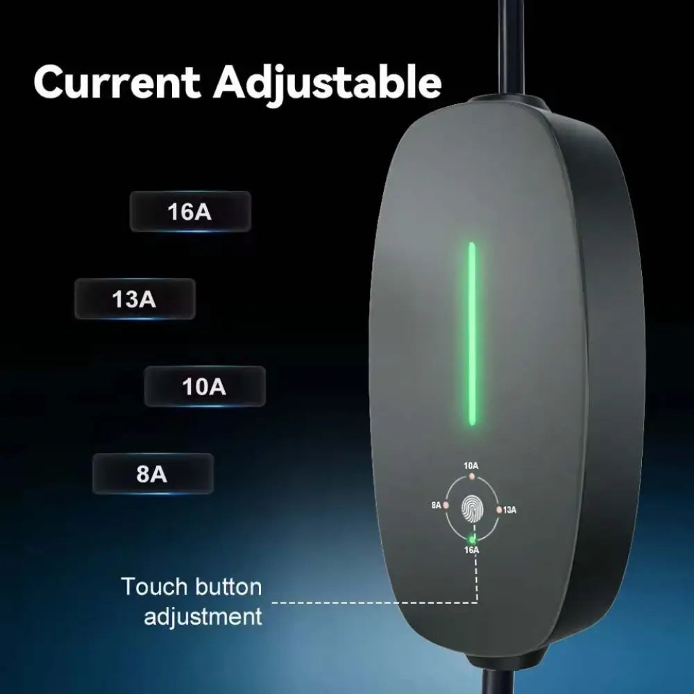Chargeur EVSE portable Type 1 ou Type 2 – 3,5 kW 16 A IP65 - Chargeur voiture électrique portable