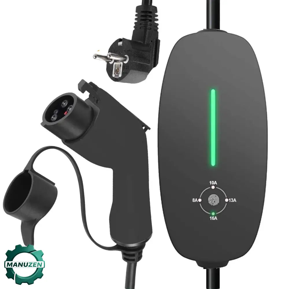 Chargeur EVSE portable Type 1 ou Type 2 – 3,5 kW 16 A IP65 - Chargeur voiture électrique portable