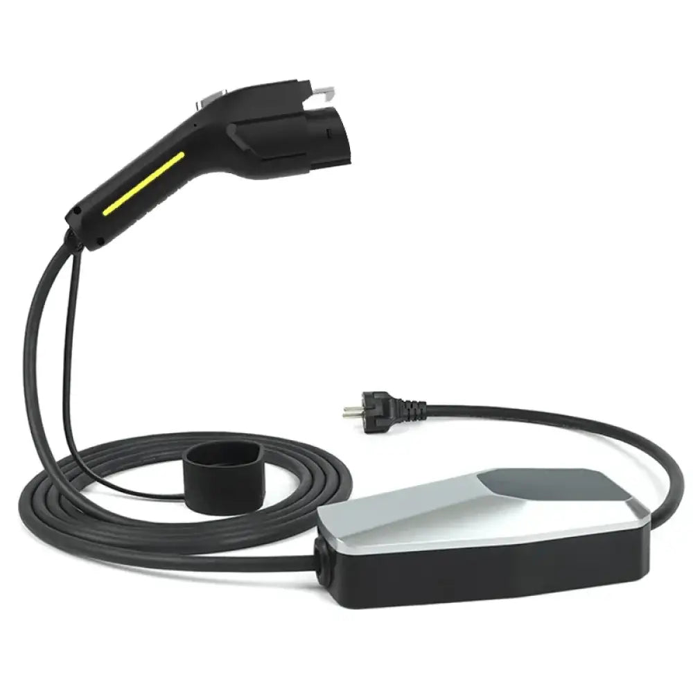 Chargeur voiture électrique portable Type 1/2 – 3,5 à 22 kW câble 4 m - Type 1 – 3,5 kW / 16 A monophasé / Pologne