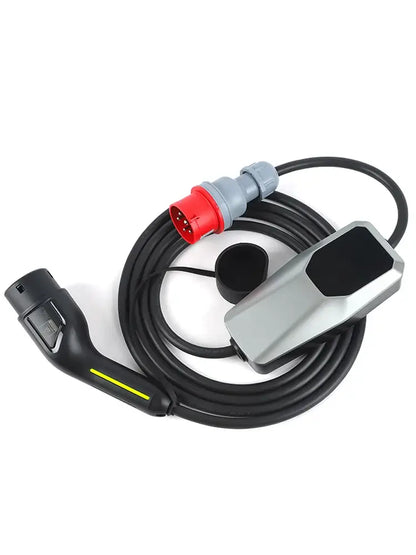 Chargeur voiture électrique portable Type 1/2 – 3,5 à 22 kW câble 4 m - Chargeur voiture électrique portable