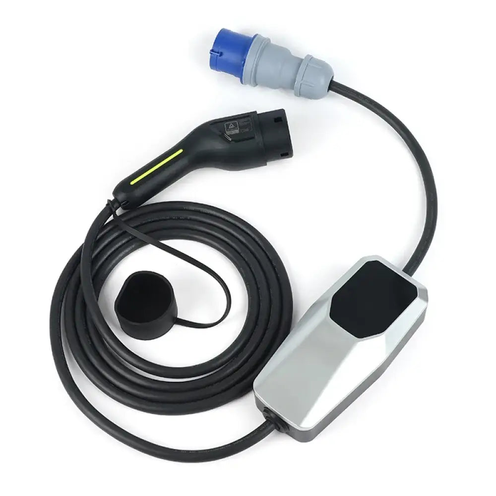 Chargeur voiture électrique portable Type 1/2 – 3,5 à 22 kW câble 4 m - Chargeur voiture électrique portable