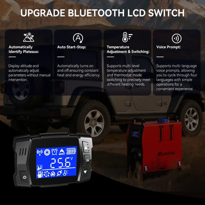 Chauffage diesel 12 V connecté – van et camping-car - chauffage diesel 12 V camping car