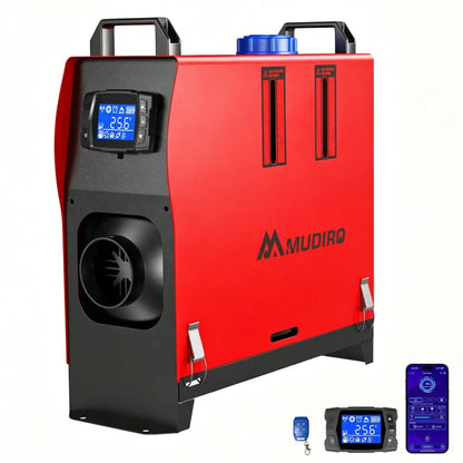 Chauffage diesel 12 V connecté – van et camping-car - Vertical – sans adaptateur / Pologne - chauffage diesel 12 V