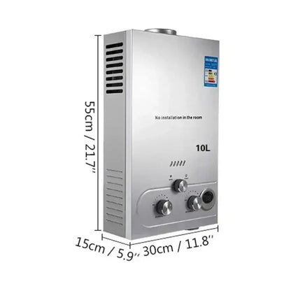 Chauffe-Eau Gaz Sans Réservoir Instantané LPG Domestique - 10L 20KW / REPUBLIQUE CZEQUE