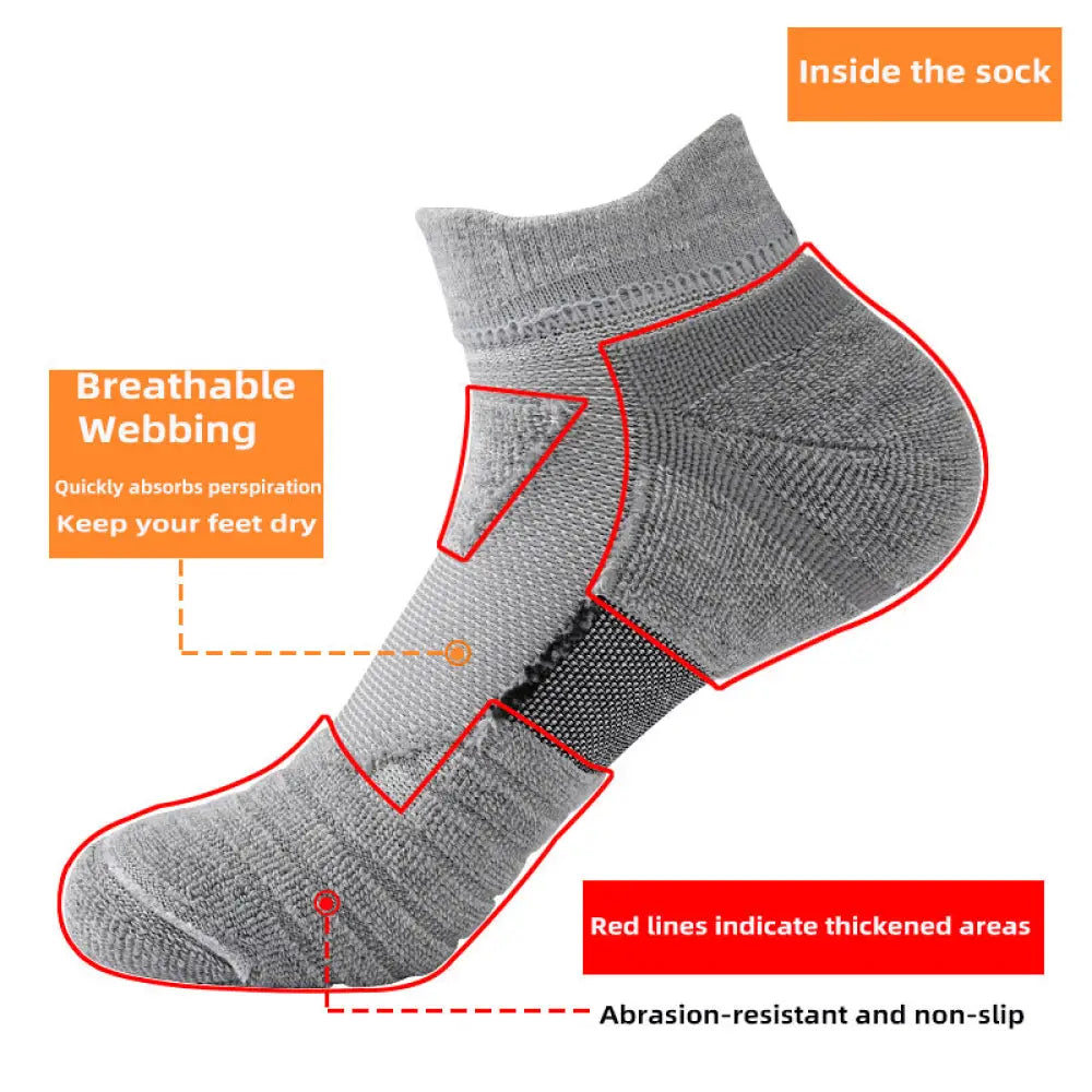 Chaussettes de sport respirantes – courtes ou montantes, 1 paire – détail 10