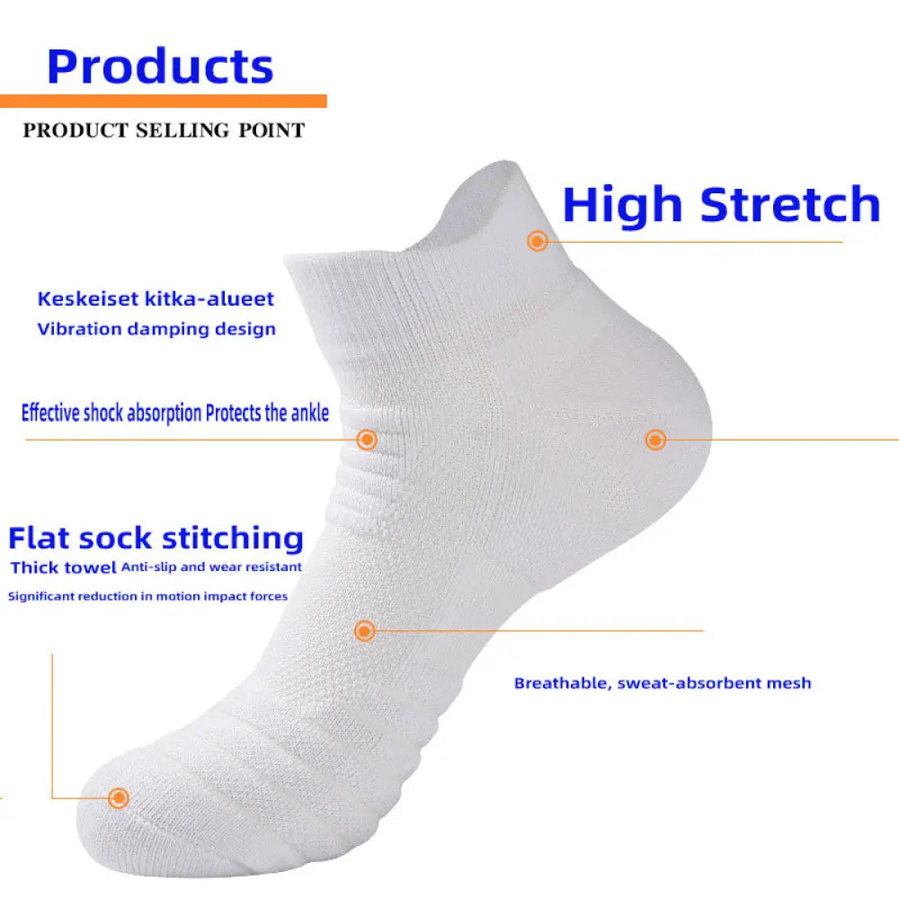 Chaussettes de sport respirantes – courtes ou montantes, 1 paire – détail 12