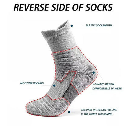 Chaussettes de sport respirantes – courtes ou montantes, 1 paire – détail 3