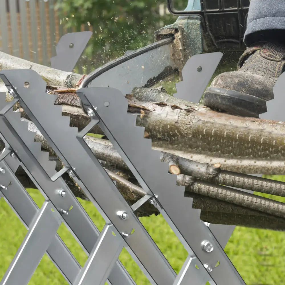 Chevalet de sciage pliable en métal – charge 150 kg – détail 6
