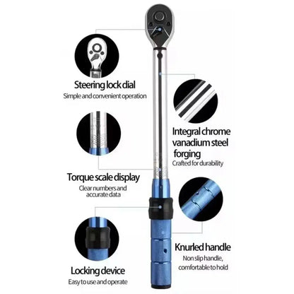 Clé dynamométrique réglable – 1/4″ 3/8″ ou 1/2″ - clé dynamométrique réglable