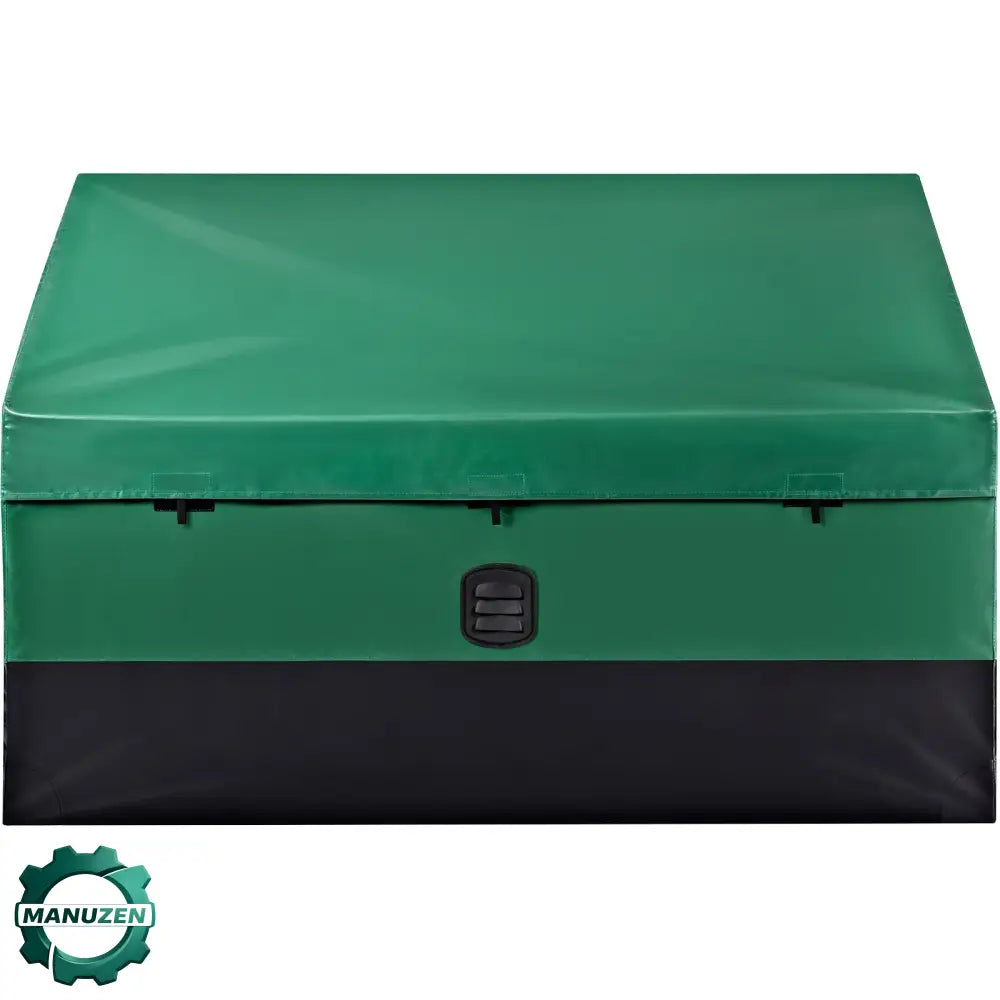 Coffre de rangement extérieur souple 380 L – toile PE et cadre galvanisé - Coffre de rangement extérieur