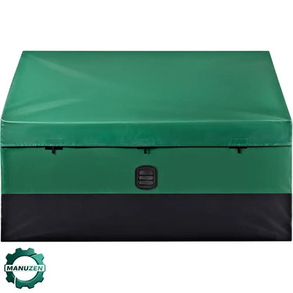 Coffre de rangement extérieur souple 380 L – toile PE et cadre galvanisé - Coffre de rangement extérieur