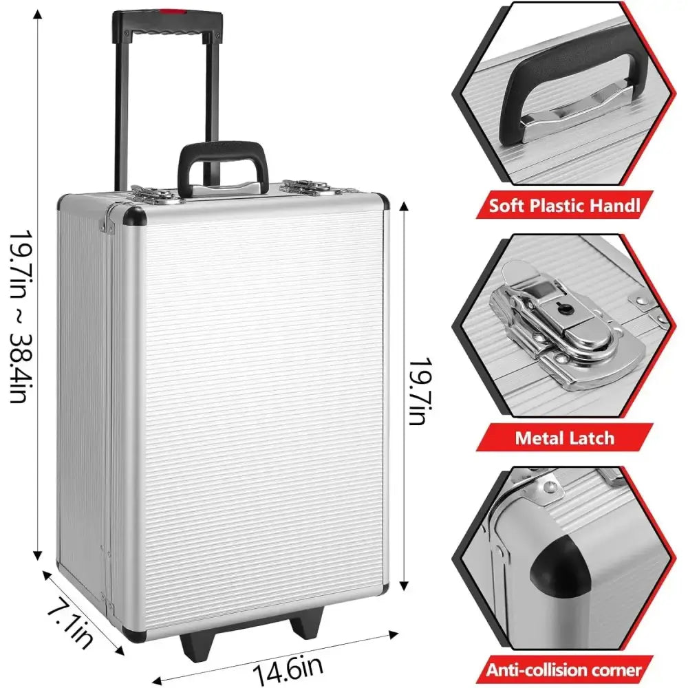 Coffret d’outillage 799 pièces sur roulettes – photo produit 4