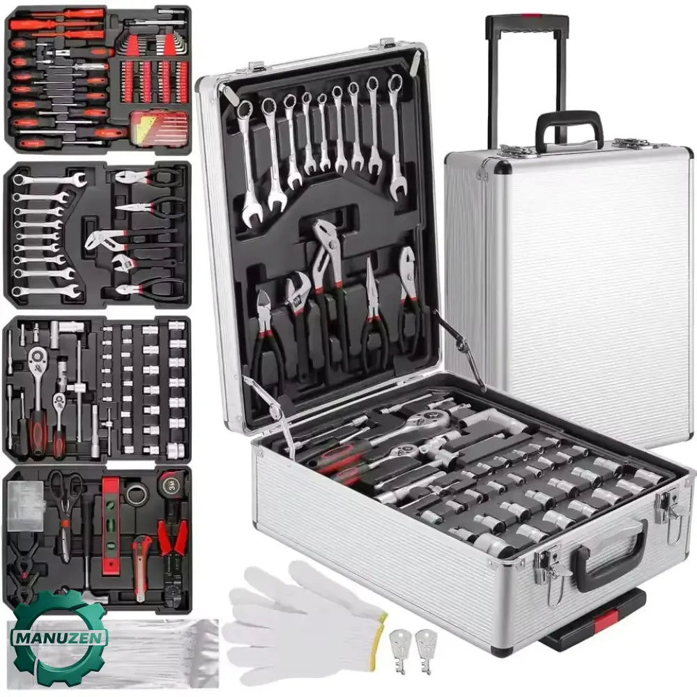 Coffret d’outillage 799 pièces sur roulettes – variante 799 pièces