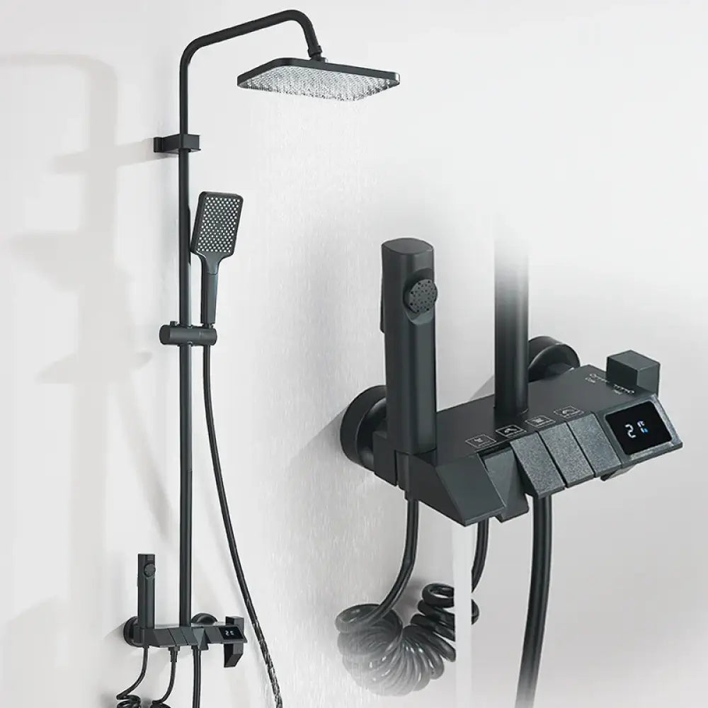 Colonne de douche effet pluie – version avec ou sans écran – détail 8