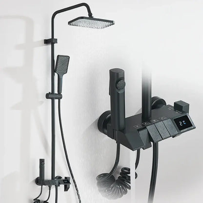 Colonne de douche effet pluie – version avec ou sans écran – détail 8