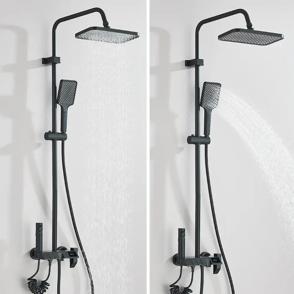 Colonne de douche effet pluie – version avec ou sans écran – détail 3