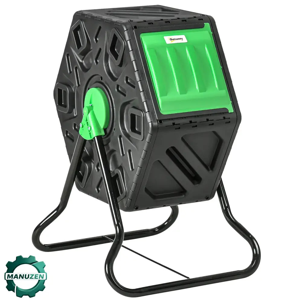 Composteur rotatif 65 L aéré – jardin et balcon - France - Composteur rotatif