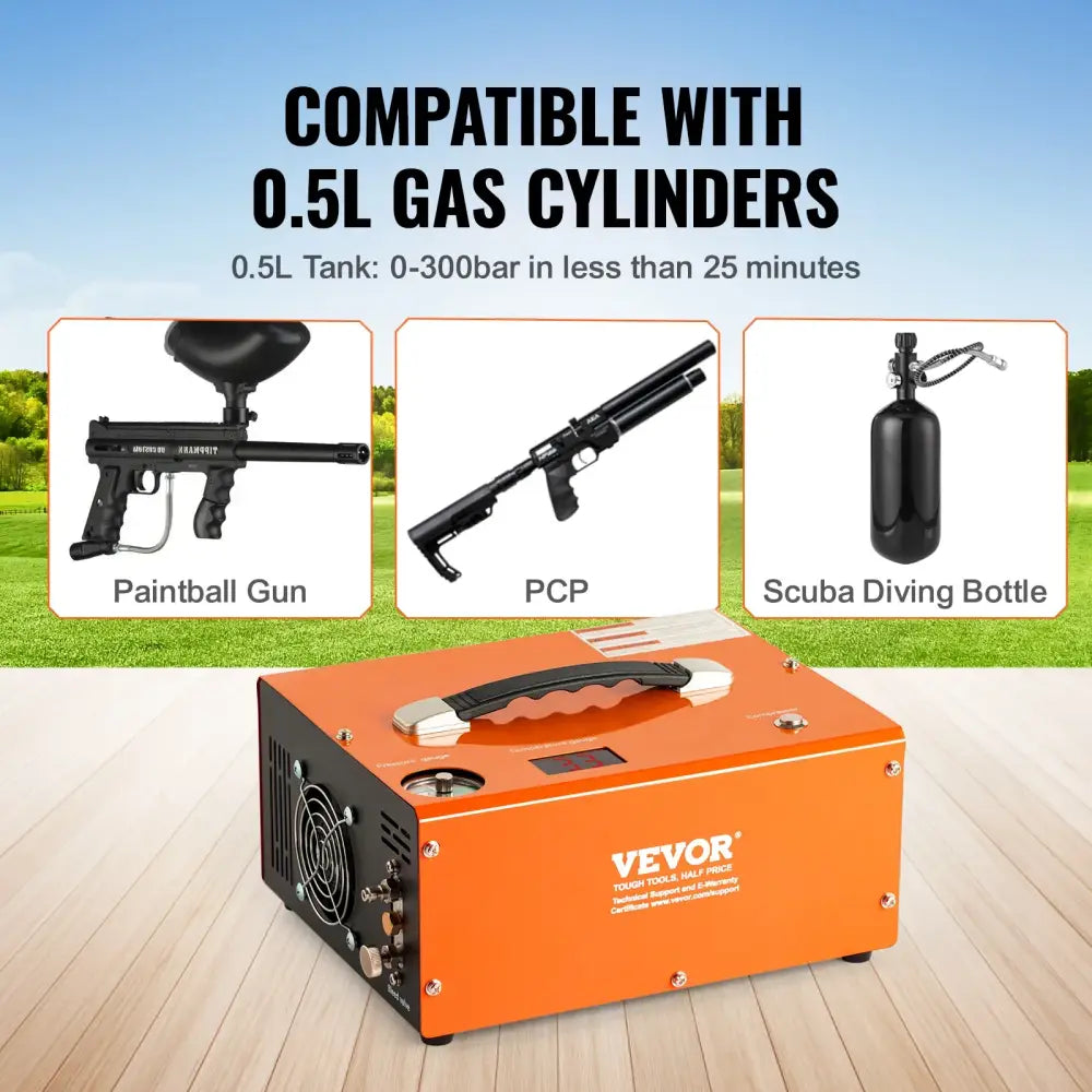 Compresseur haute pression PCP 4 500 PSI – arrêt automatique – détail 5