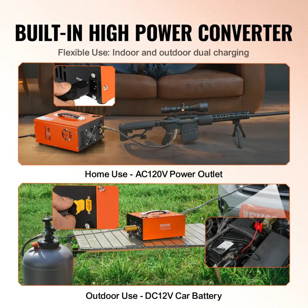 Compresseur haute pression PCP 4 500 PSI – arrêt automatique – détail 4